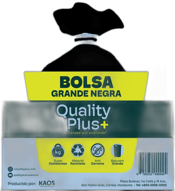 Bolsa Grande Negra Quality Plus