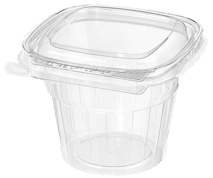 TS12CCQ - Safe T Fresh 12oz Vaso Cuadrado