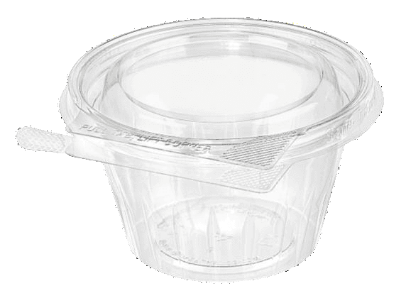 TS8CCR - Safe T Fresh 8oz Vaso Tapa Plana