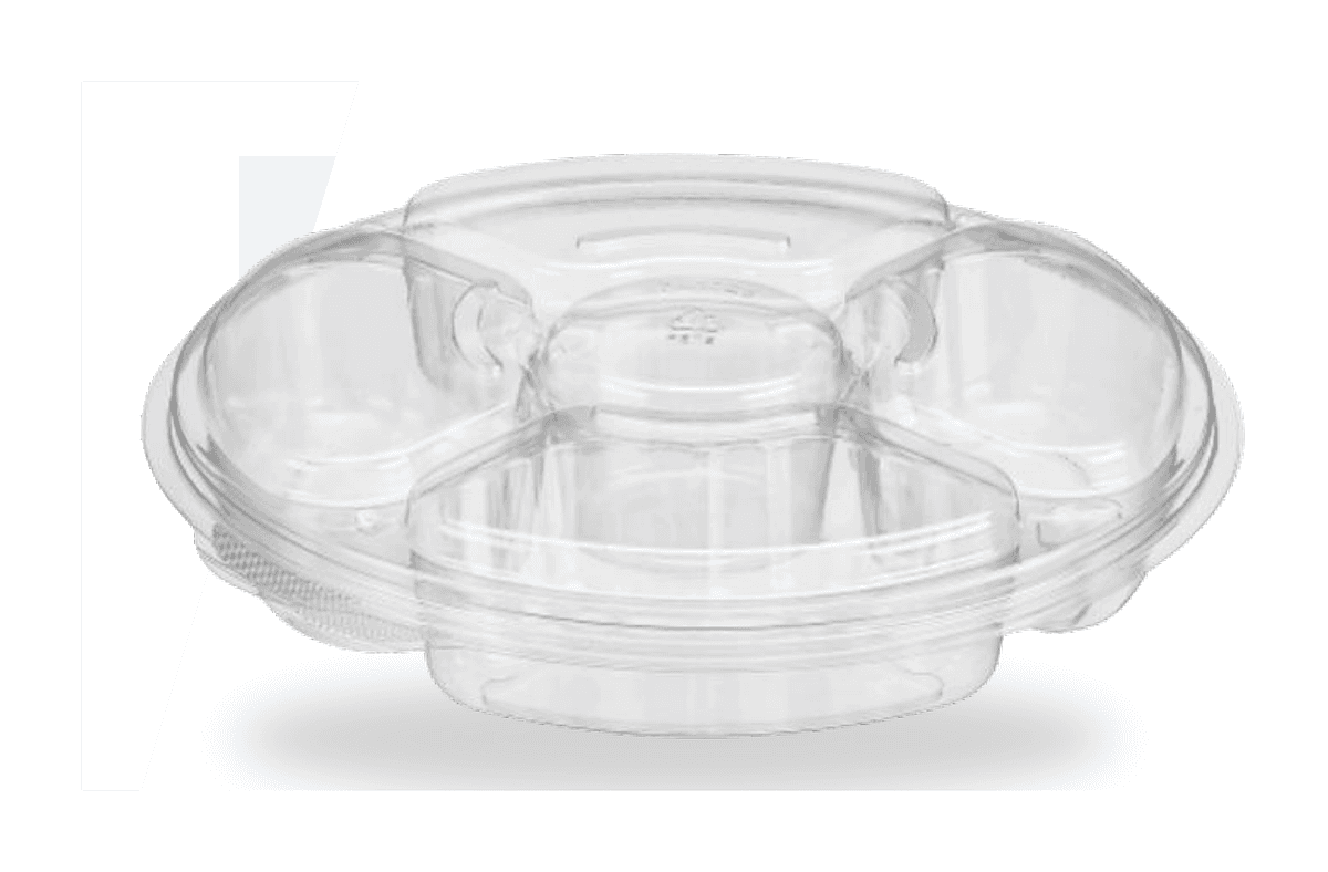PL042C - Essentials Plato 42oz 5 Compartimentos