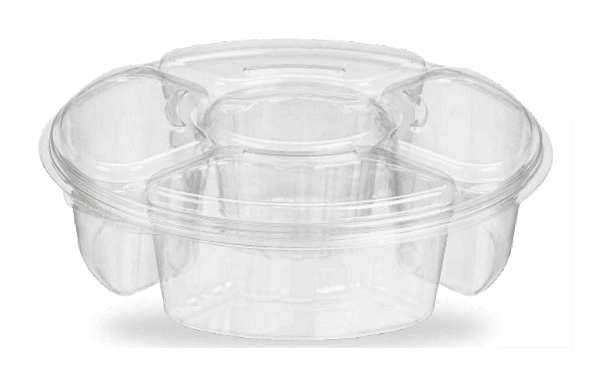 PL142C - Essentials Plato 142oz 5 Compartimentos