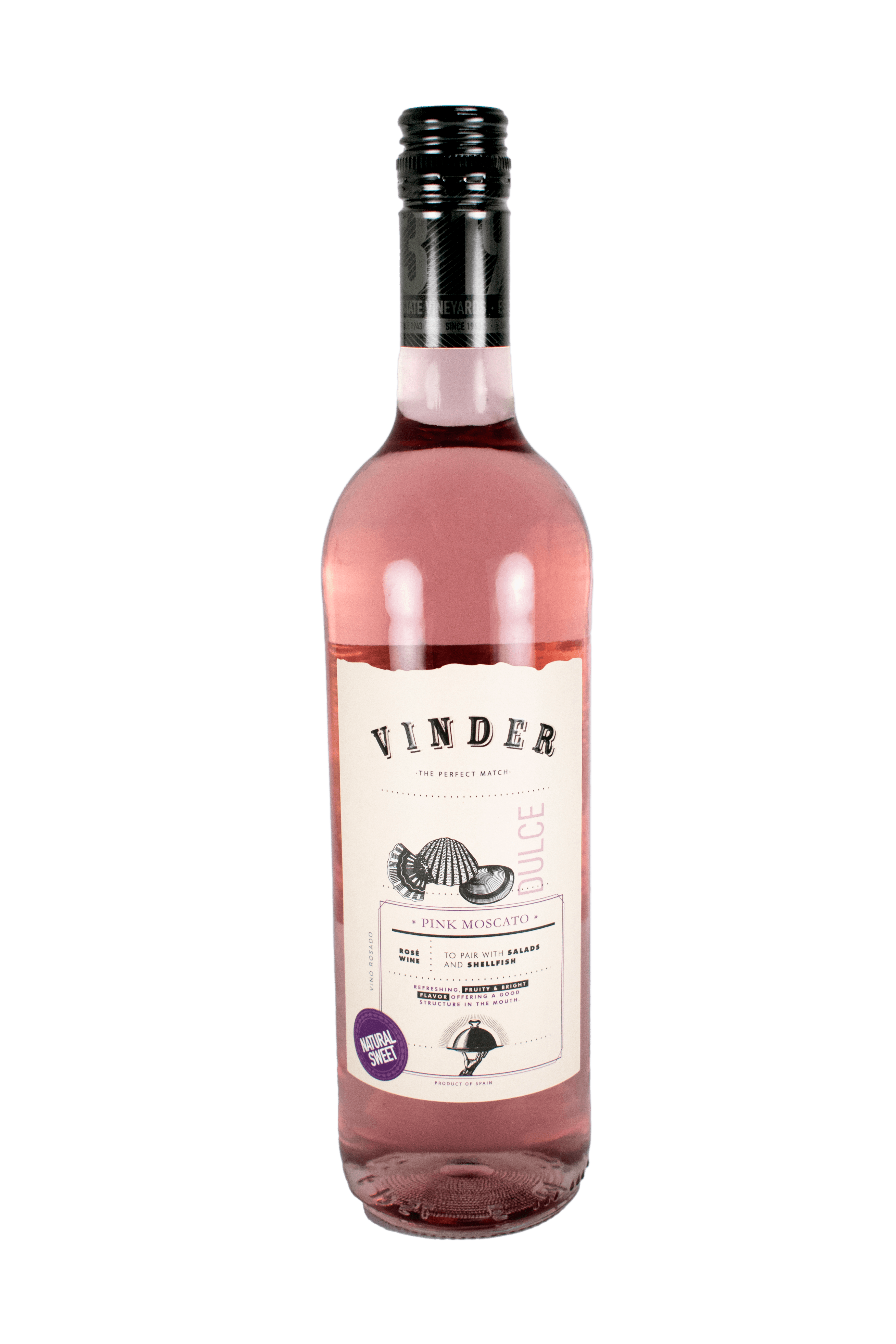 Vinder Sweet Moscato Rosé Wine