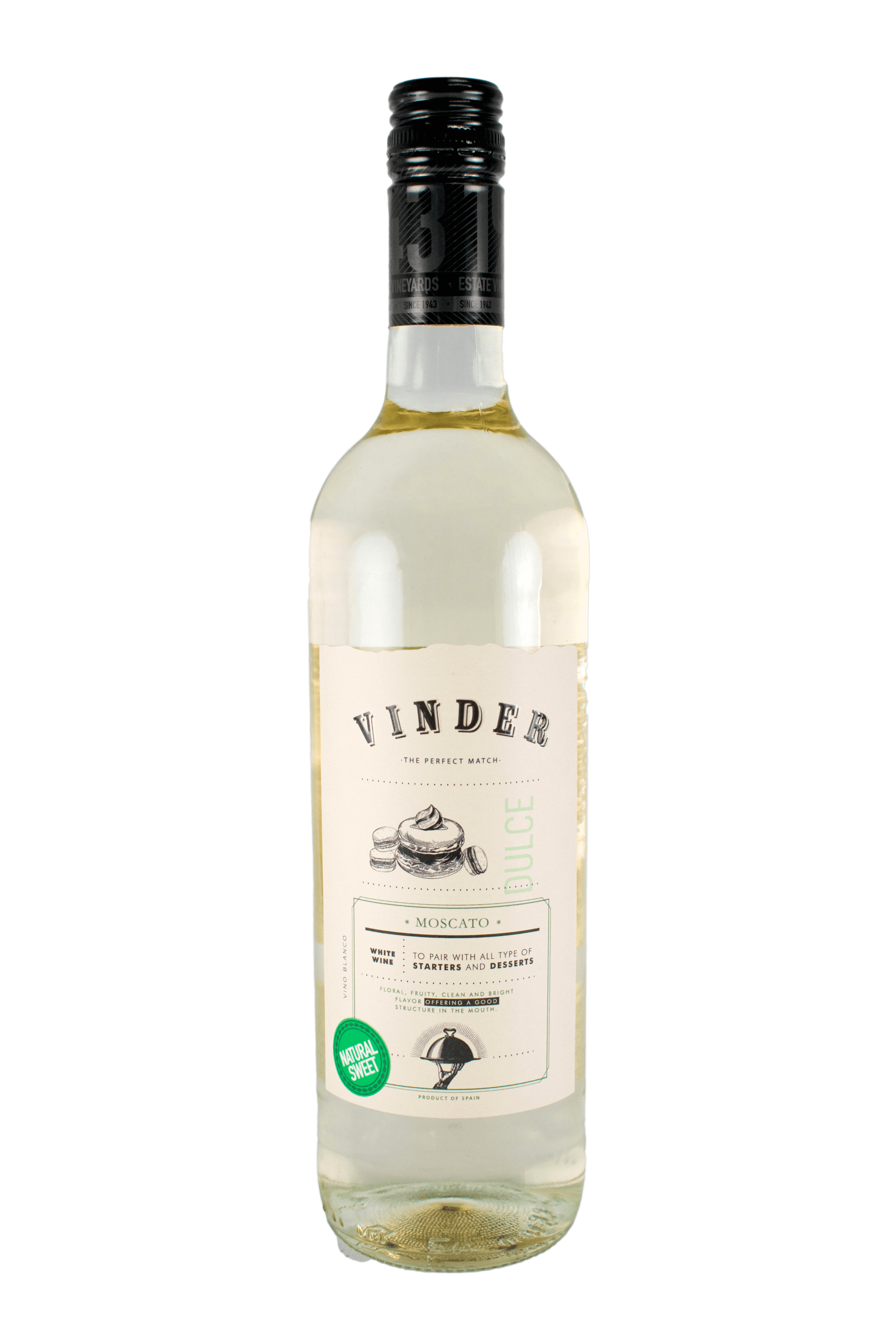 Vinder Sweet White Wine Moscato