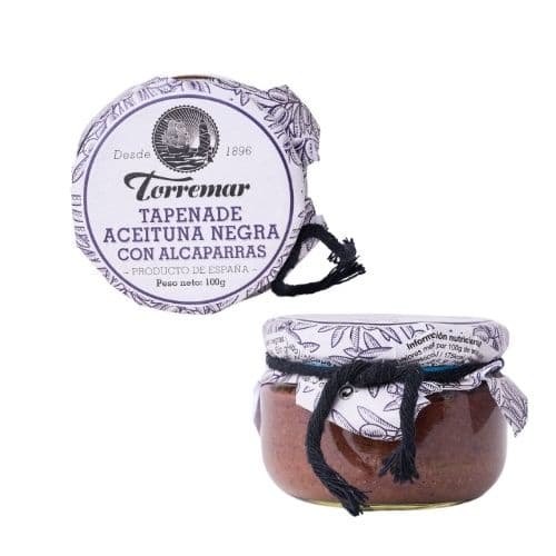Tapenade de Aceituna Negra con Alcaparras