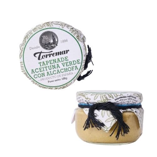 Tapenade de Aceituna Verde con Alcachofa