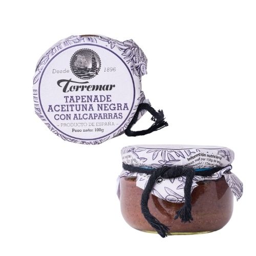 Tapenade de Aceituna Negra con Alcaparras